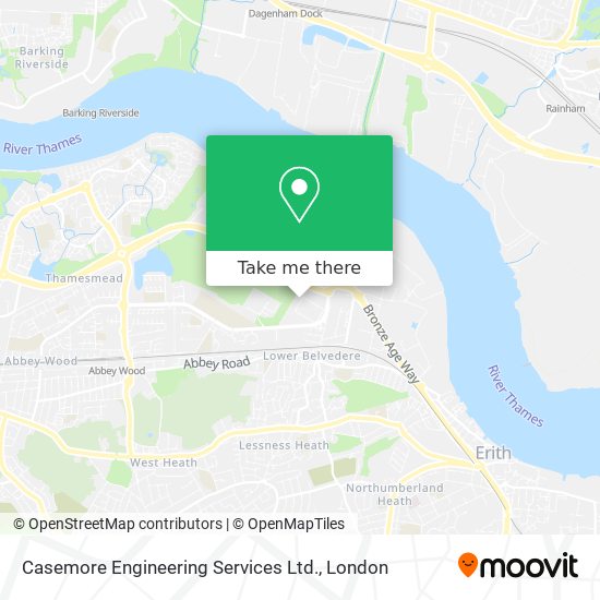 Casemore Engineering Services Ltd. map