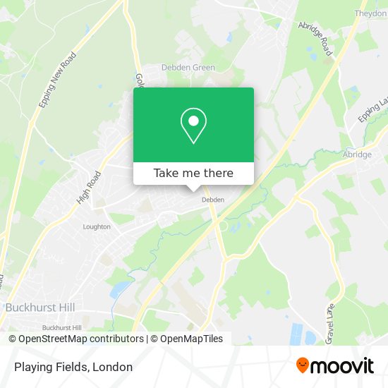 Playing Fields map