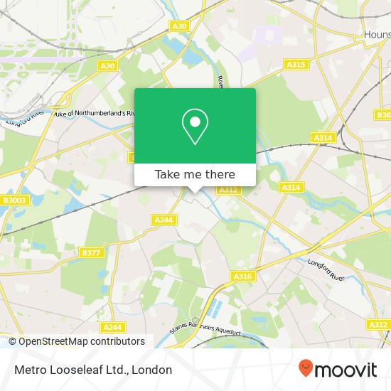 Metro Looseleaf Ltd. map
