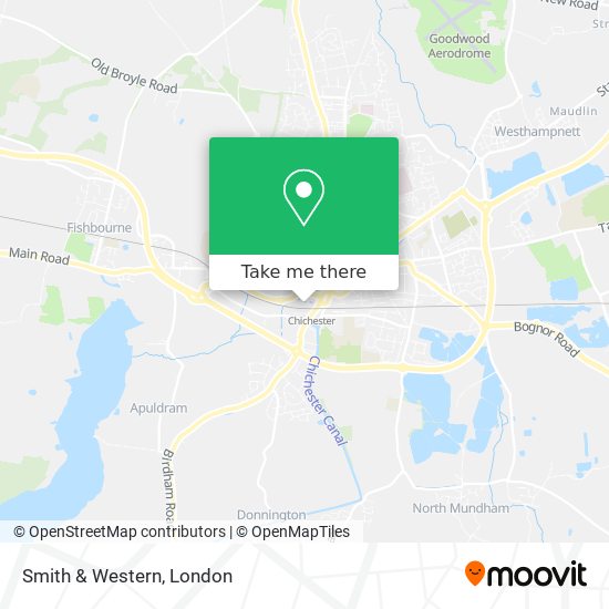 Smith & Western map
