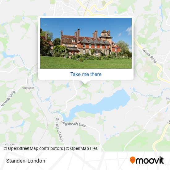 Standen map