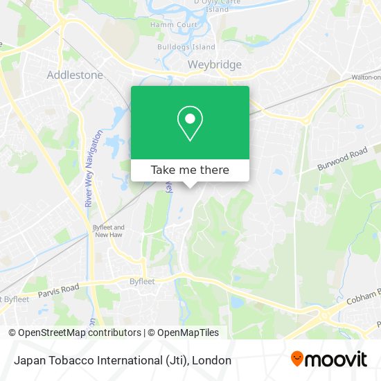 Japan Tobacco International (Jti) map