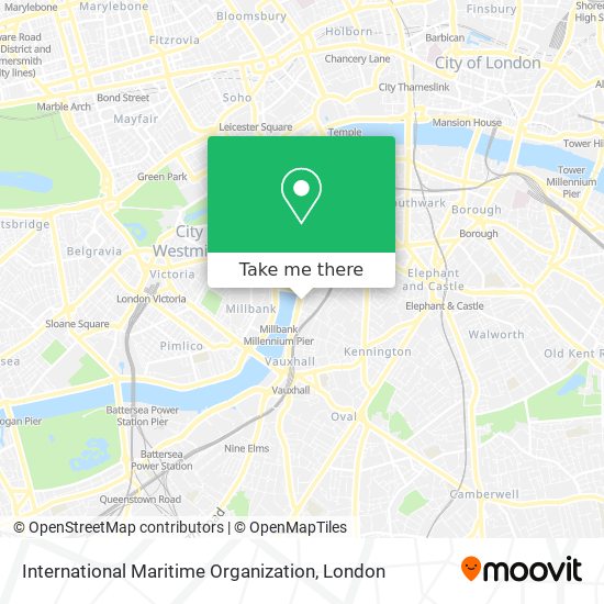 International Maritime Organization map