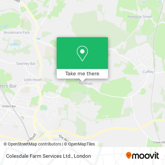 Colesdale Farm Services Ltd. map