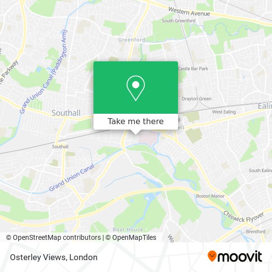 Osterley Views map