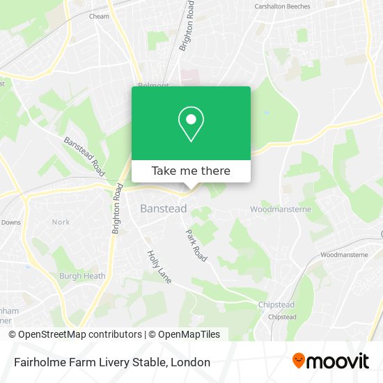 Fairholme Farm Livery Stable map