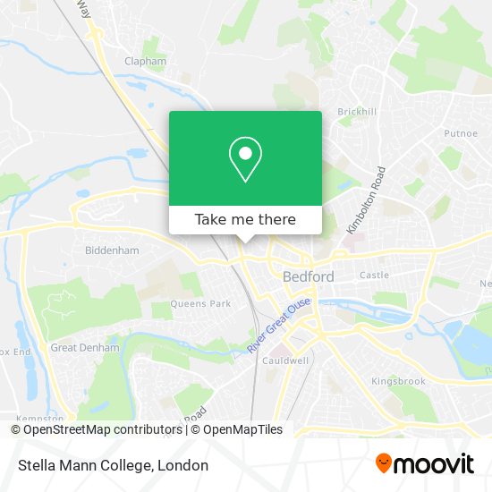 Stella Mann College map