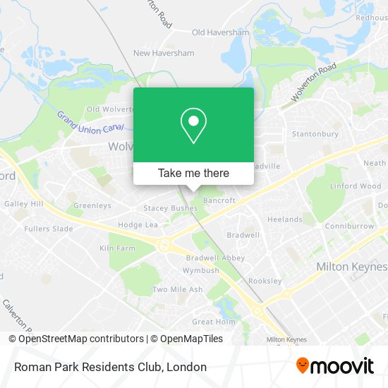 Roman Park Residents Club map