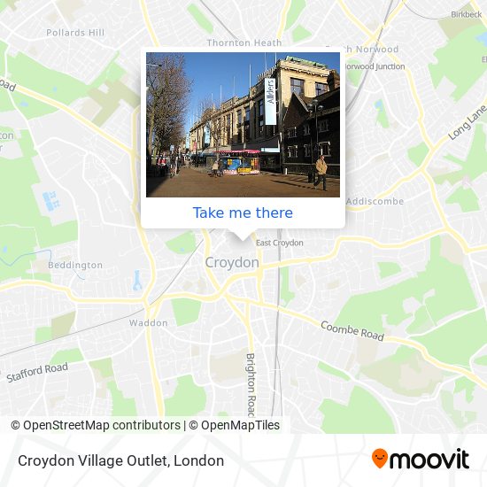 Croydon Village Outlet map