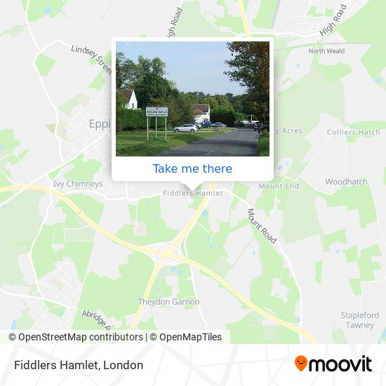 Fiddlers Hamlet map