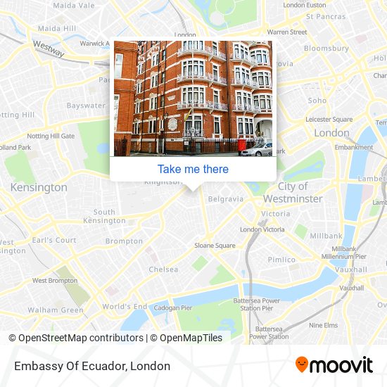 Embassy Of Ecuador map