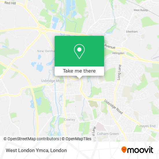 West London Ymca map