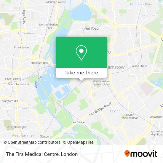 The Firs Medical Centre map