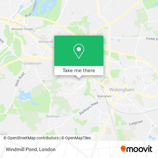 Windmill Pond map