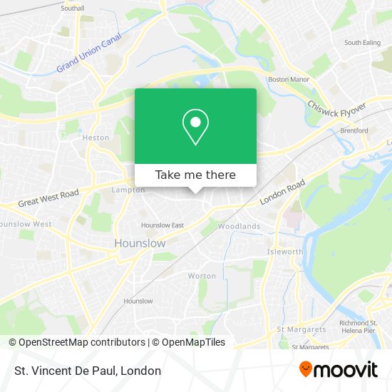 St. Vincent De Paul map