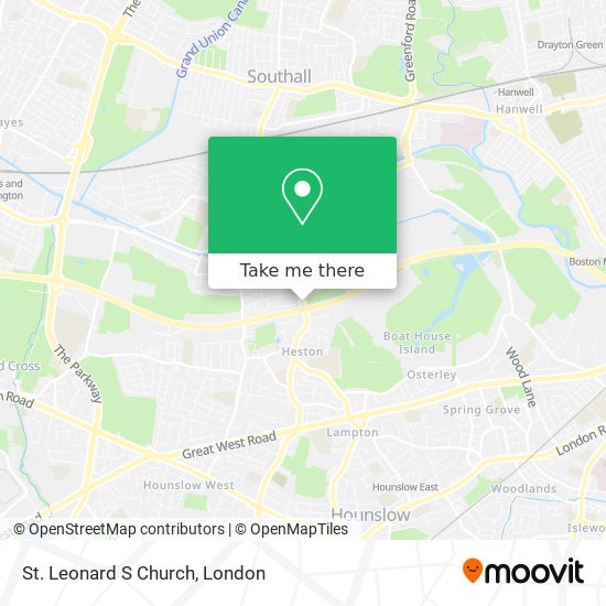 St. Leonard S Church map