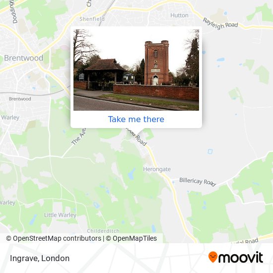 Ingrave map