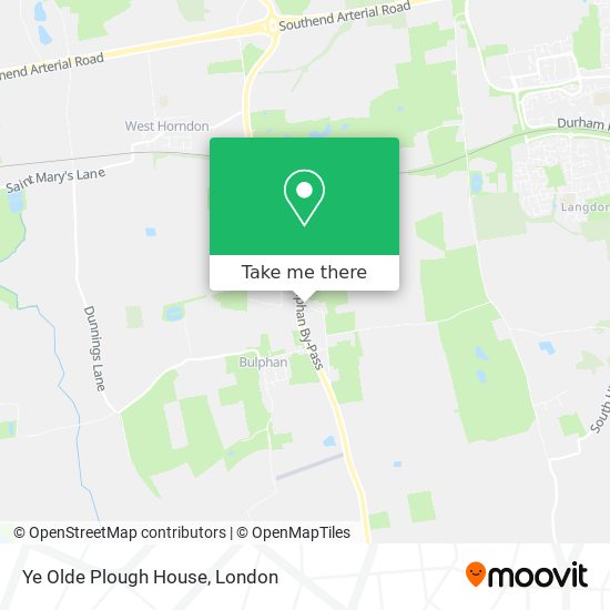 Ye Olde Plough House map