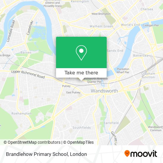 Brandlehow Primary School map