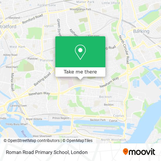 Roman Road Primary School map