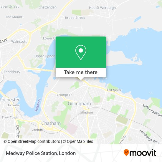 Medway Police Station map