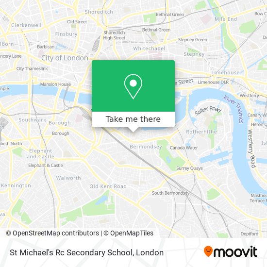 St Michael's Rc Secondary School map
