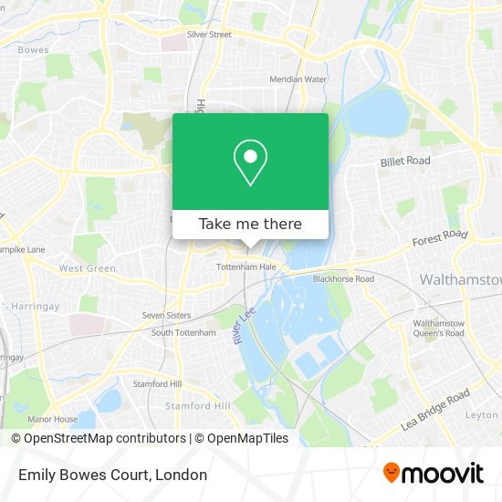 Emily Bowes Court map