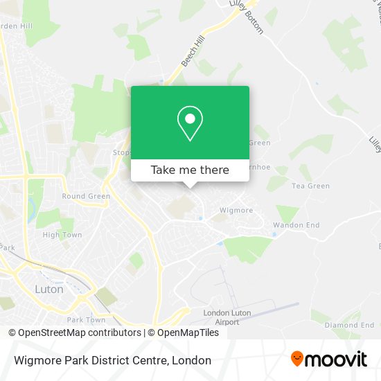 Wigmore Park District Centre map