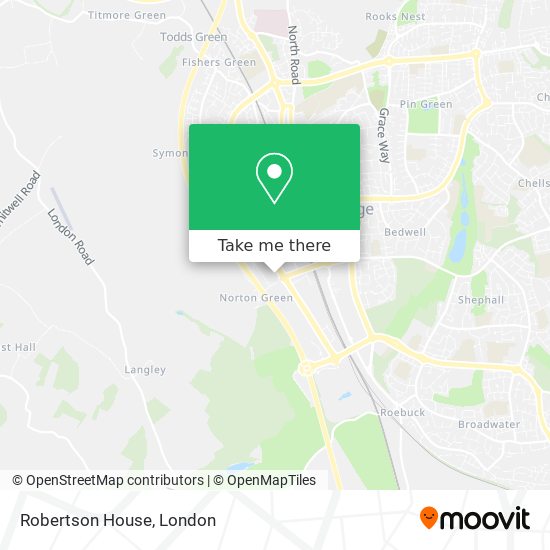 Robertson House map