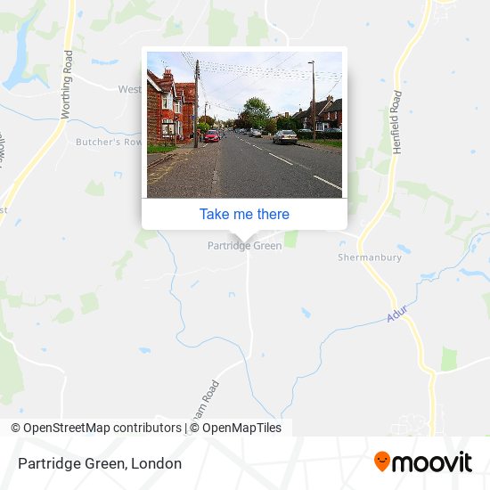 Partridge Green map