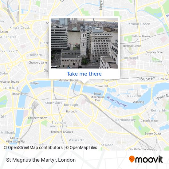 St Magnus the Martyr map