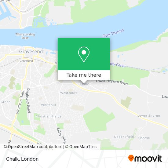 Chalk map