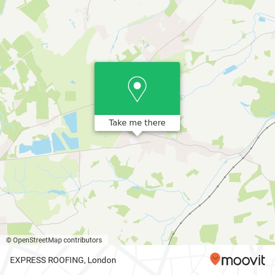 EXPRESS ROOFING map