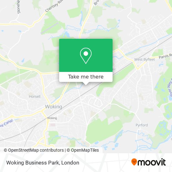 Woking Business Park map