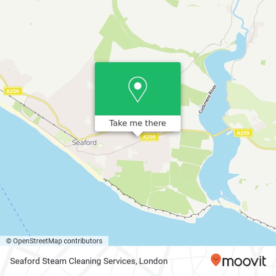 Seaford Steam Cleaning Services map