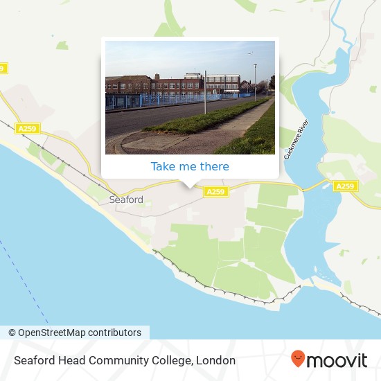 Seaford Head Community College map