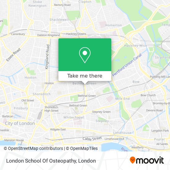 London School Of Osteopathy map