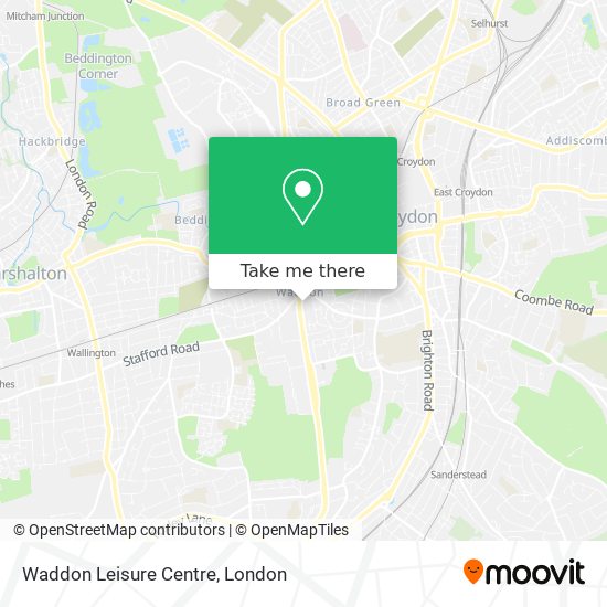 Waddon Leisure Centre map