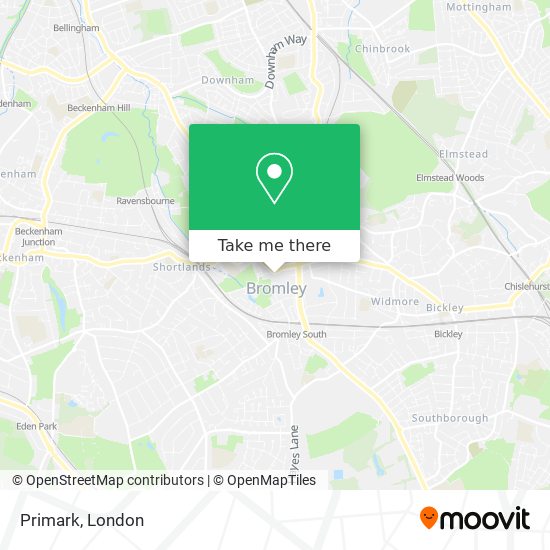 Primark map
