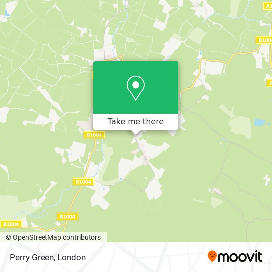Perry Green map