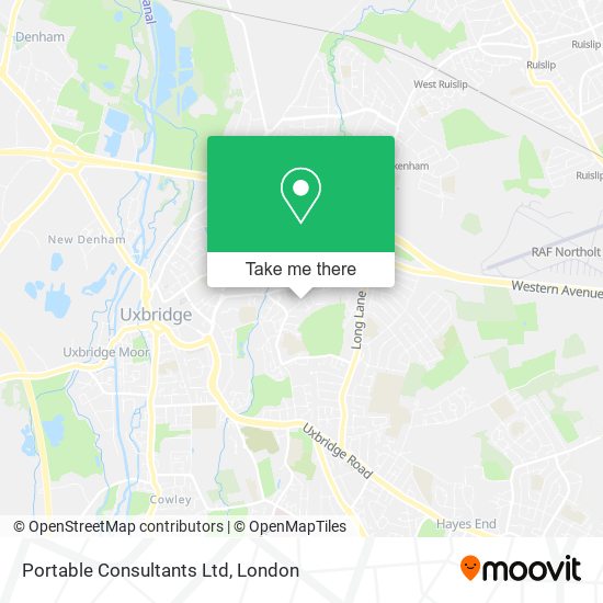 Portable Consultants Ltd map