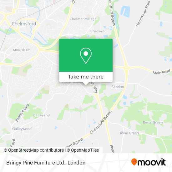 Bringy Pine Furniture Ltd. map