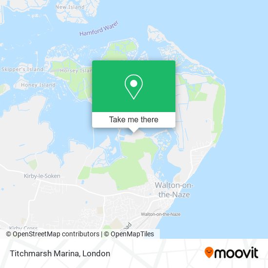 Titchmarsh Marina map