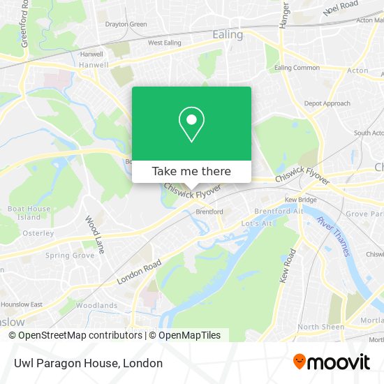 Uwl Paragon House map