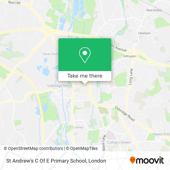 St Andrew's C Of E Primary School map