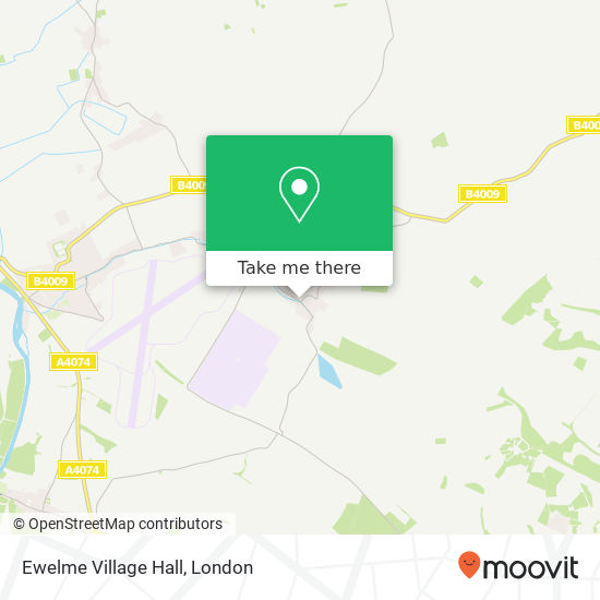 Ewelme Village Hall map