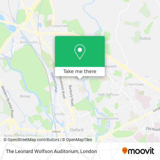 The Leonard Wolfson Auditorium map