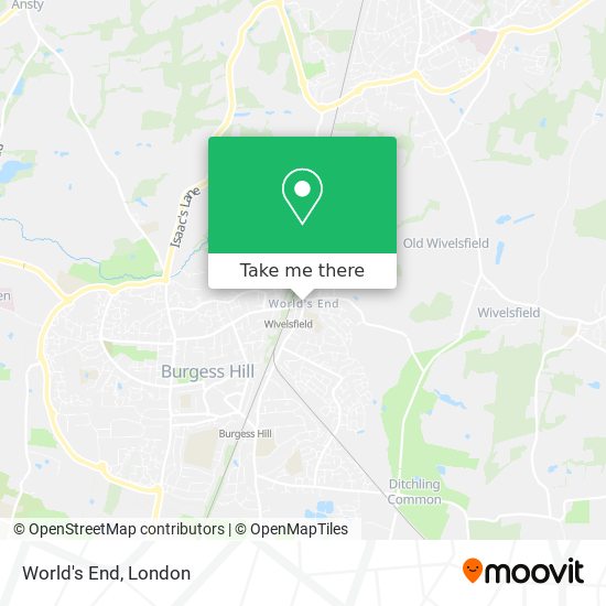 World's End map