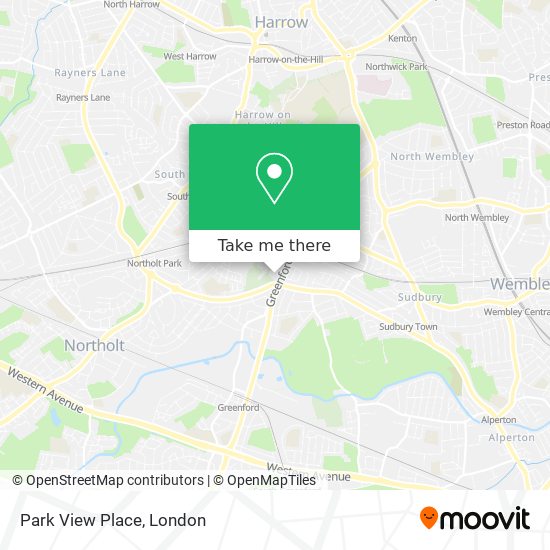 Park View Place map