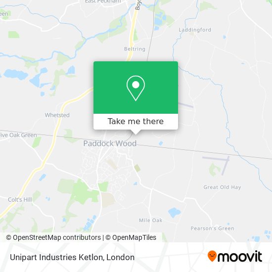 Unipart Industries Ketlon map